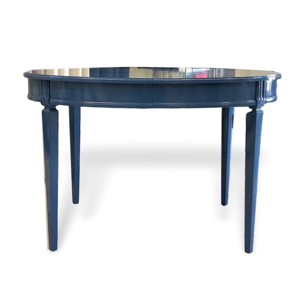 Blue table