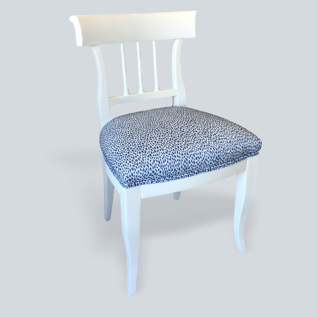 White & Blue chairs