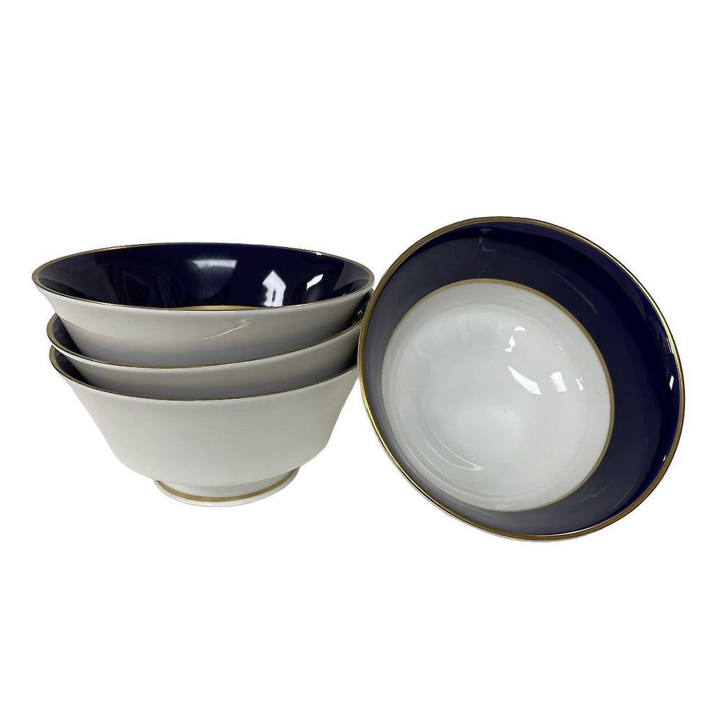 Mikasa Colbert Footed Cream Soup Bowls - Set of 4