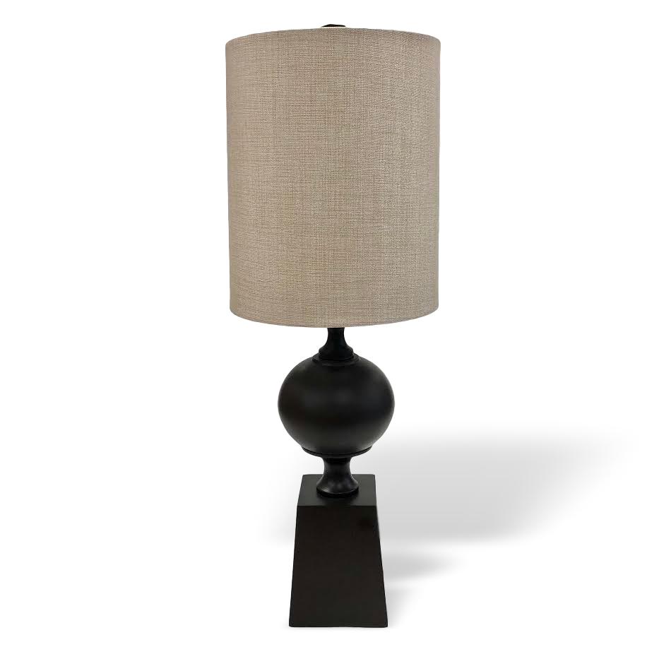 Brown Ball Lamp